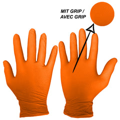 NITRIL EINWEGHANDSCHUHE GRIP 50 STK